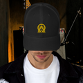 RNC Essential Artist's Trucker Cap black front product image.