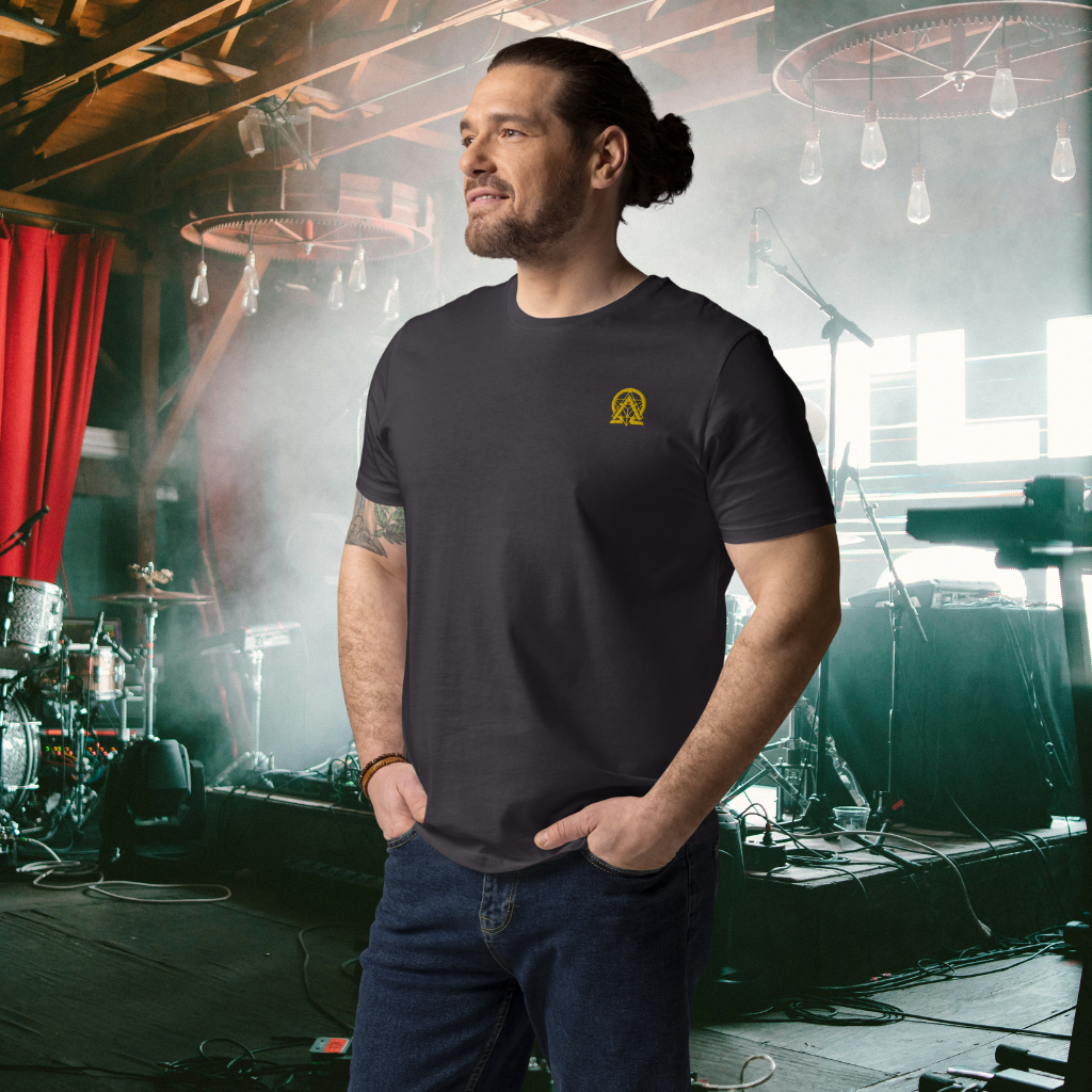 rnc4music Vereins-T-Shirt – Schwarz Lifestyle, Vorderseite