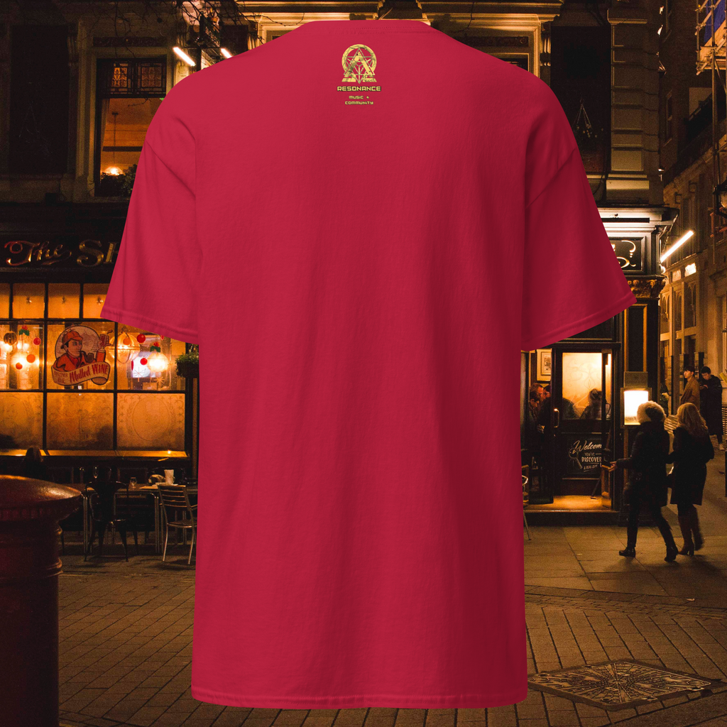 rnc4music T-Shirt „Essential“ – Kardinalrot