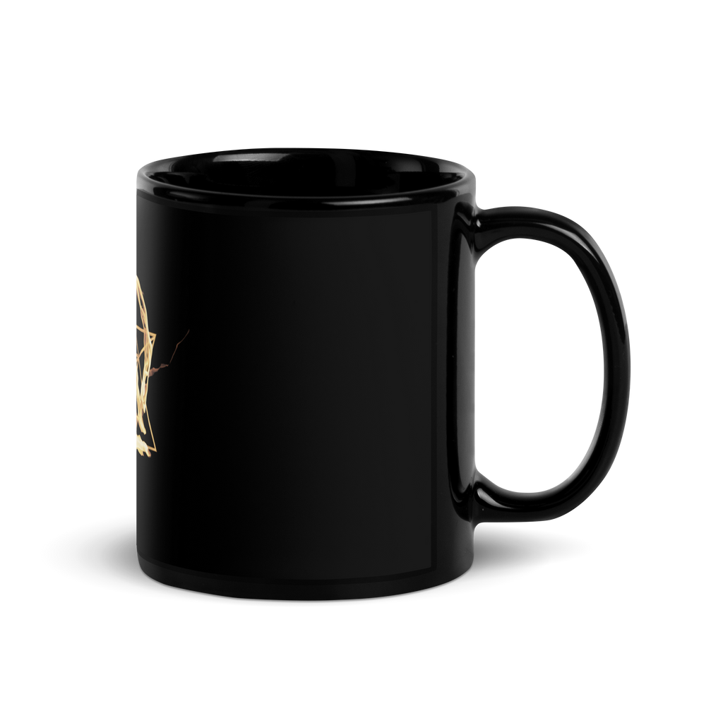 rnc4music Tasse Schwarz – Seitenansicht