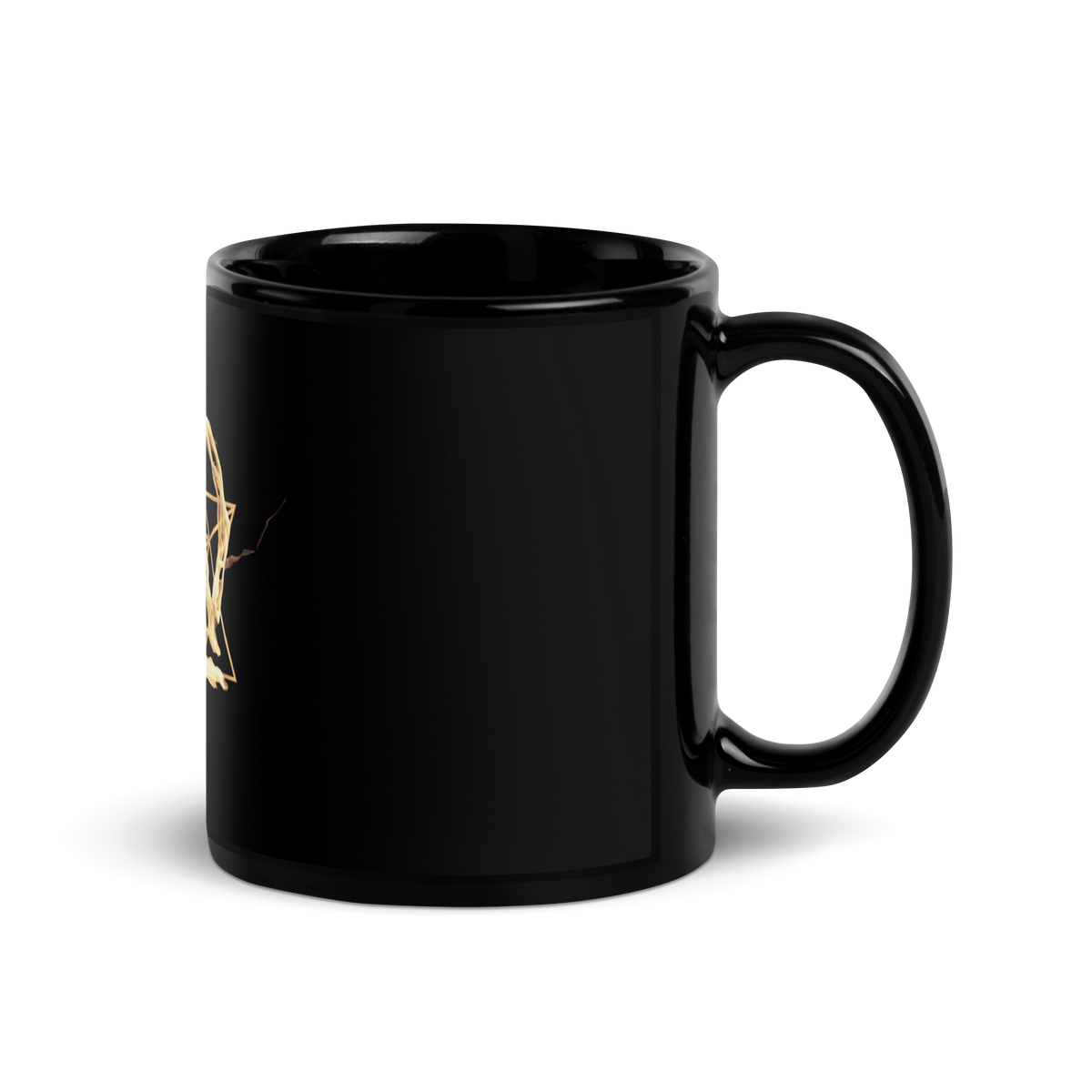 Resonance Black Glossy Mug side product image.