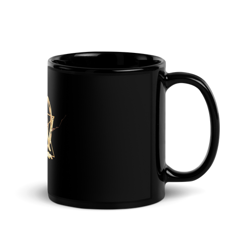 Resonance Black Glossy Mug side product image.