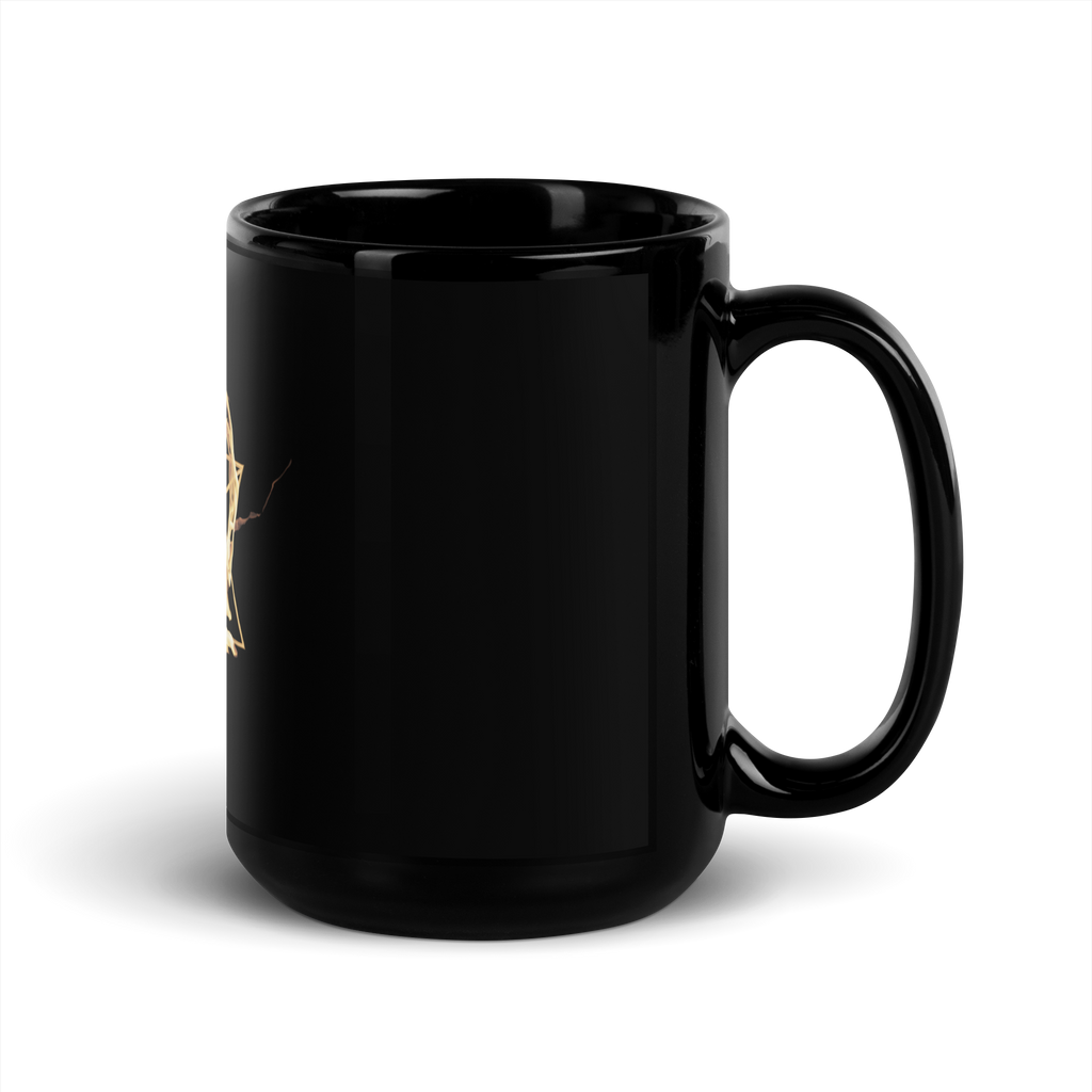 rnc4music Tasse Schwarz – auf dem Schreibtisch
