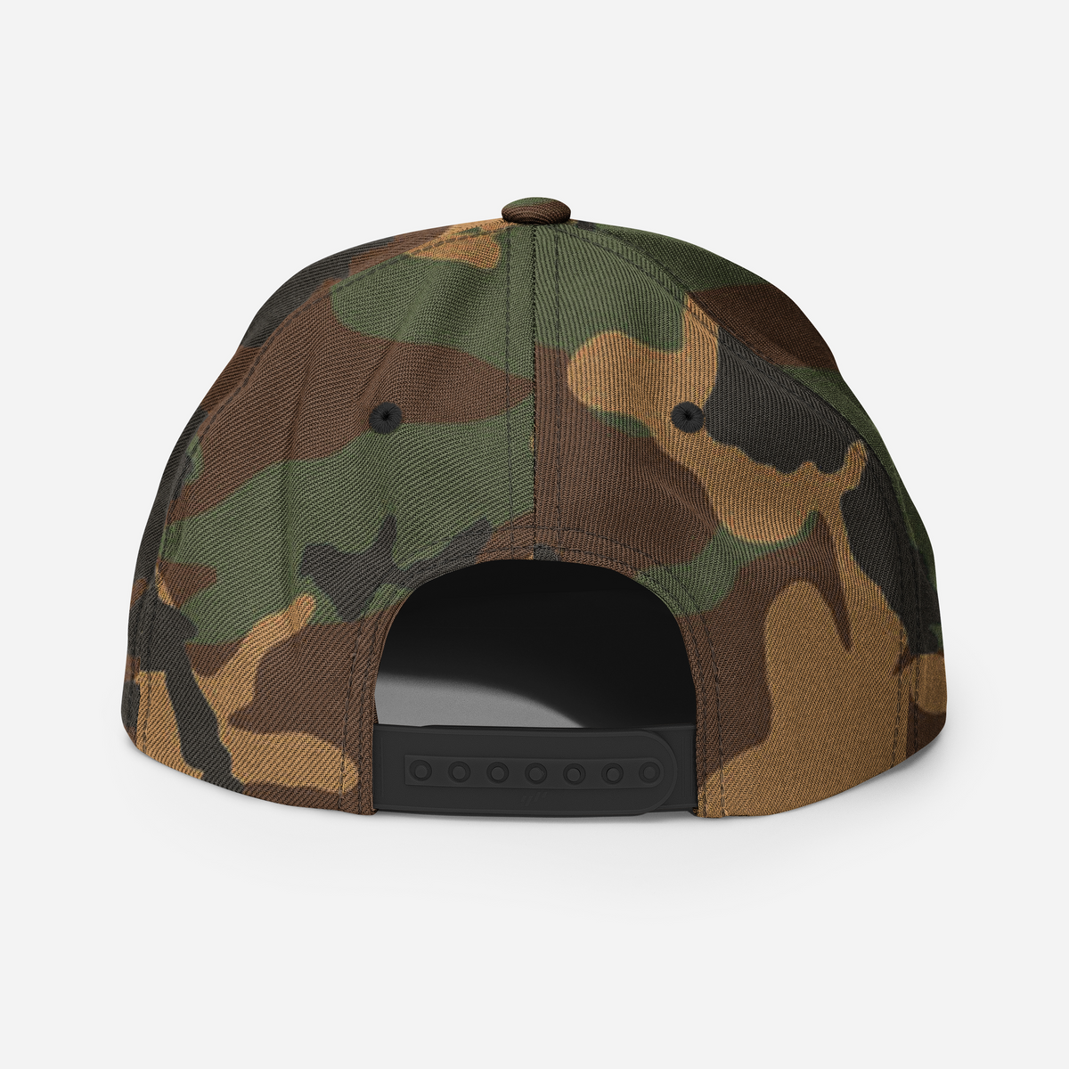Tenacious Tribute Snapback-Cap – Grün-Camouflage Rückseite