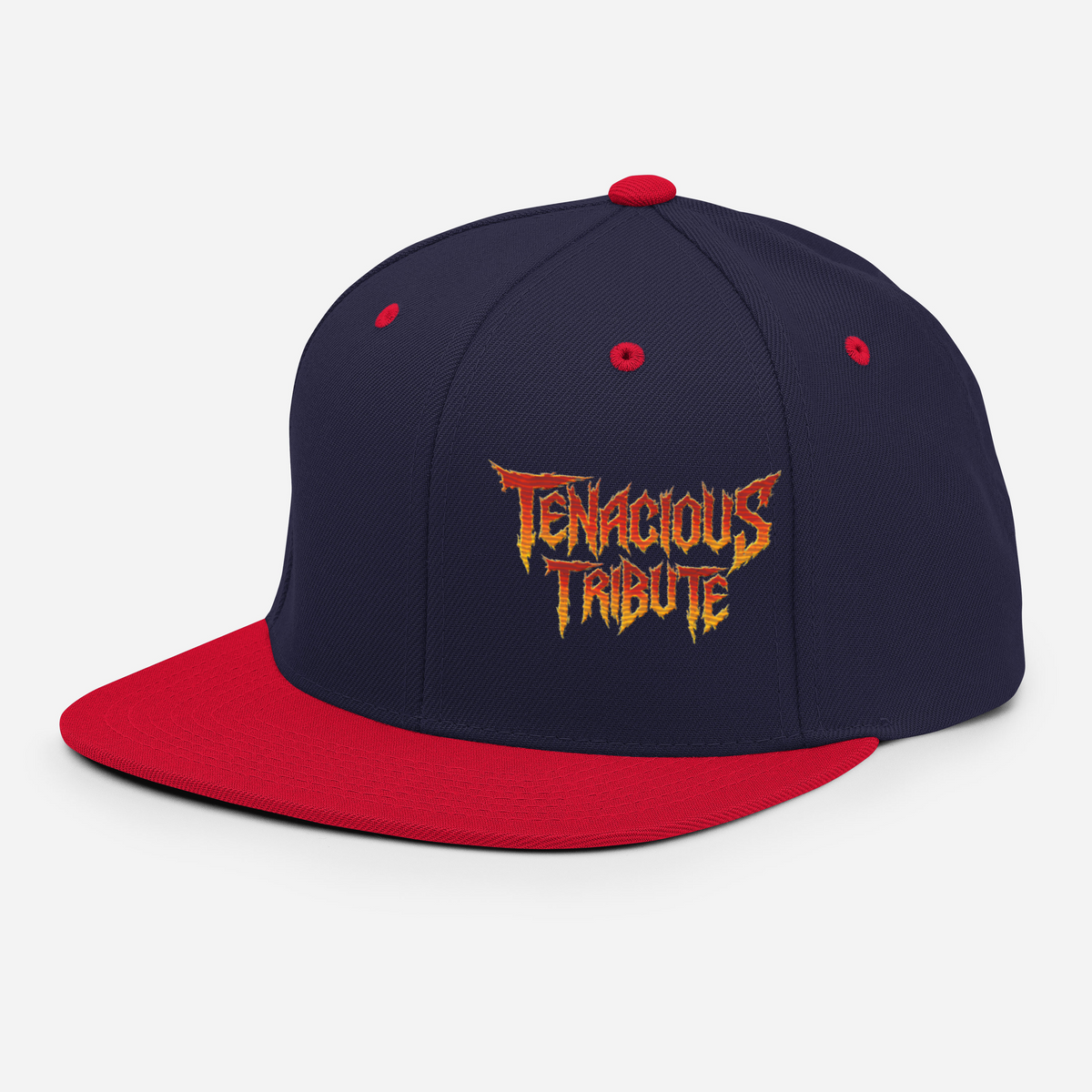 Tenacious Tribute Snapback-Cap – Navy/Rot links vorne