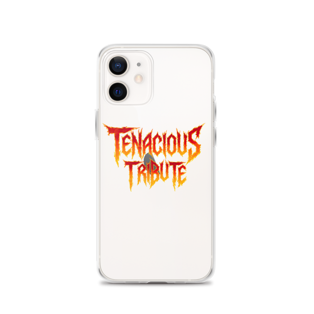 Resonance Clear Case for iPhone 12 on phone view.