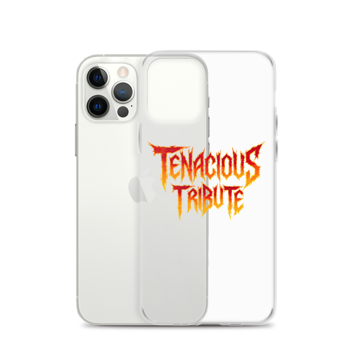Resonance Clear Case for iPhone 12 Pro with phone view.