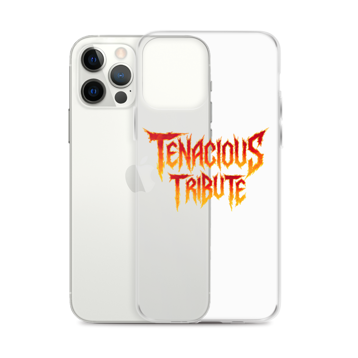 Resonance Clear Case for iPhone 12 Pro Max with phone view.