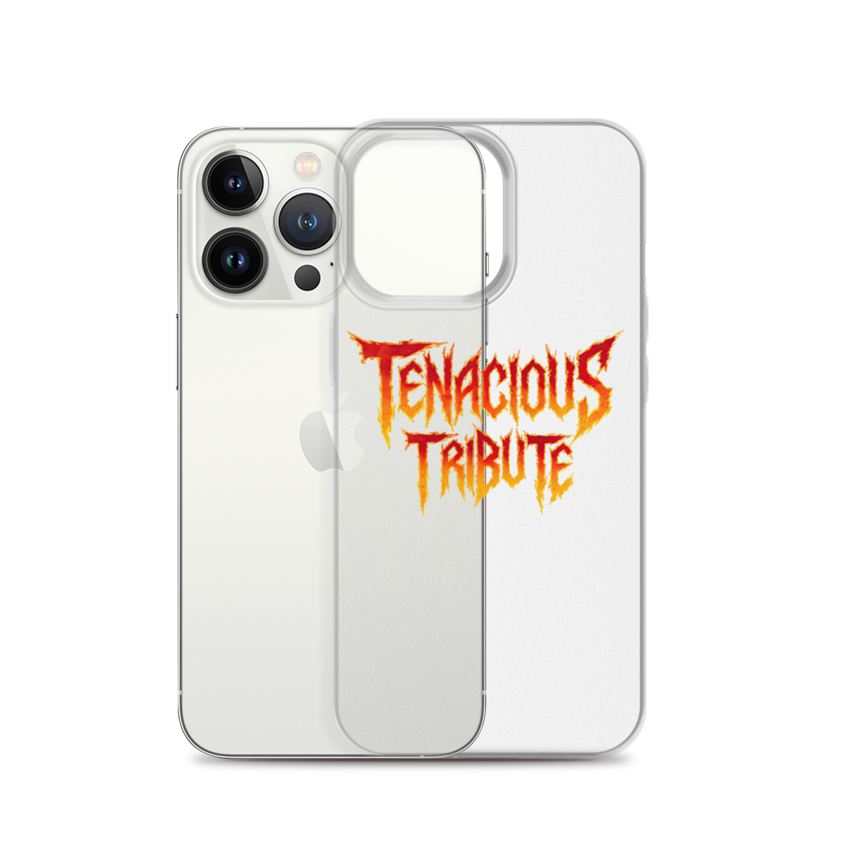 Resonance Clear Case for iPhone 13 Pro with phone view.