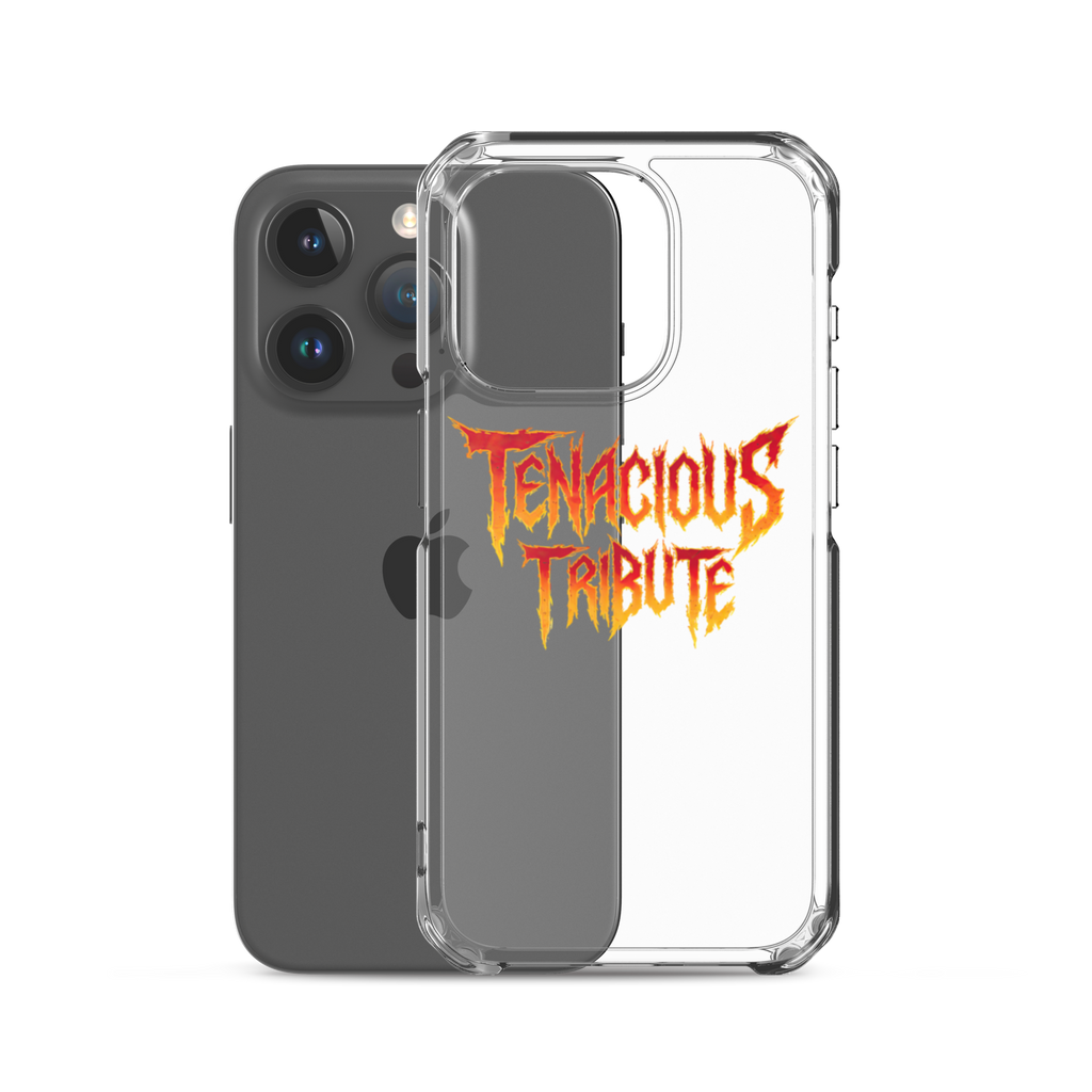 Resonance Clear Case for iPhone 15 Pro with phone view.