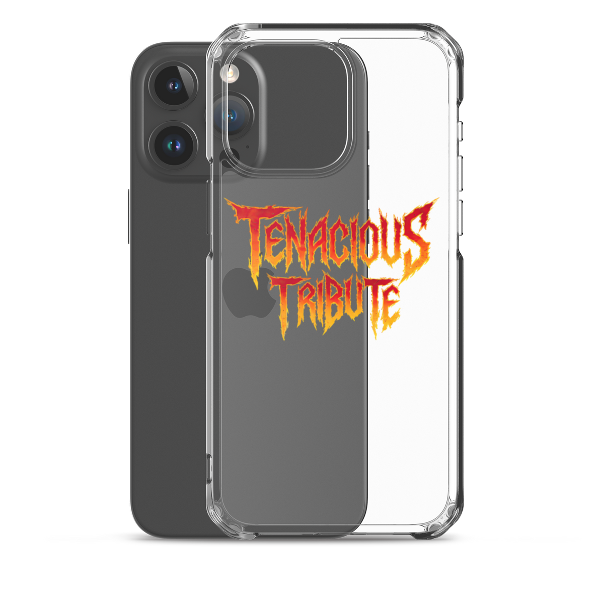 Resonance Clear Case for iPhone 15 Pro Max with phone view.