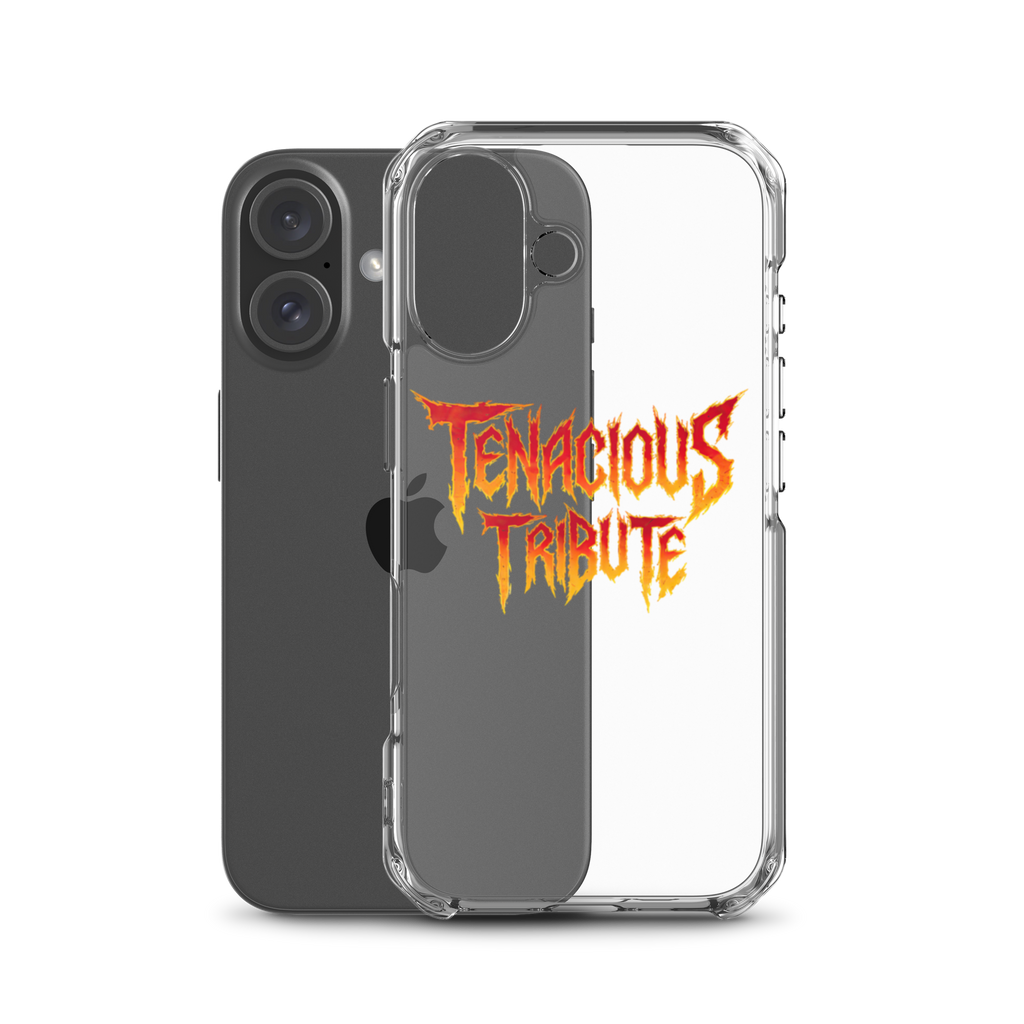 Resonance Clear Case for iPhone 16 with phone view.