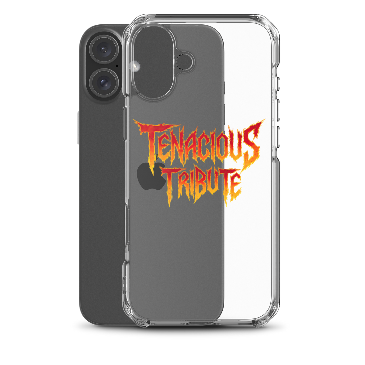 Resonance Clear Case for iPhone 16 Plus with phone view.