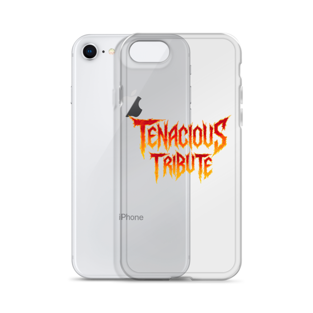 Clear Case for iPhone transparent product image.