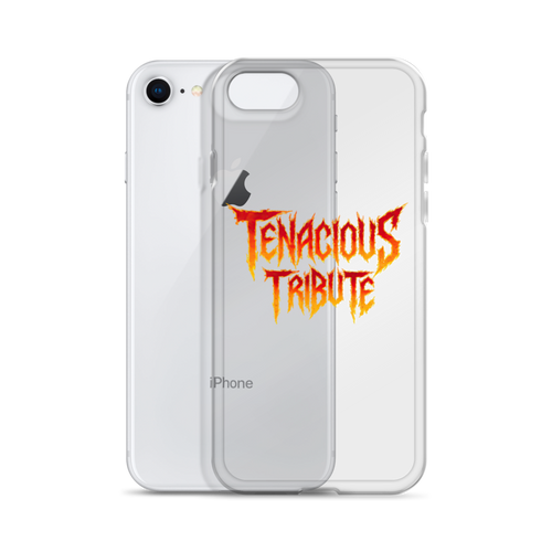 Clear Case for iPhone transparent product image.
