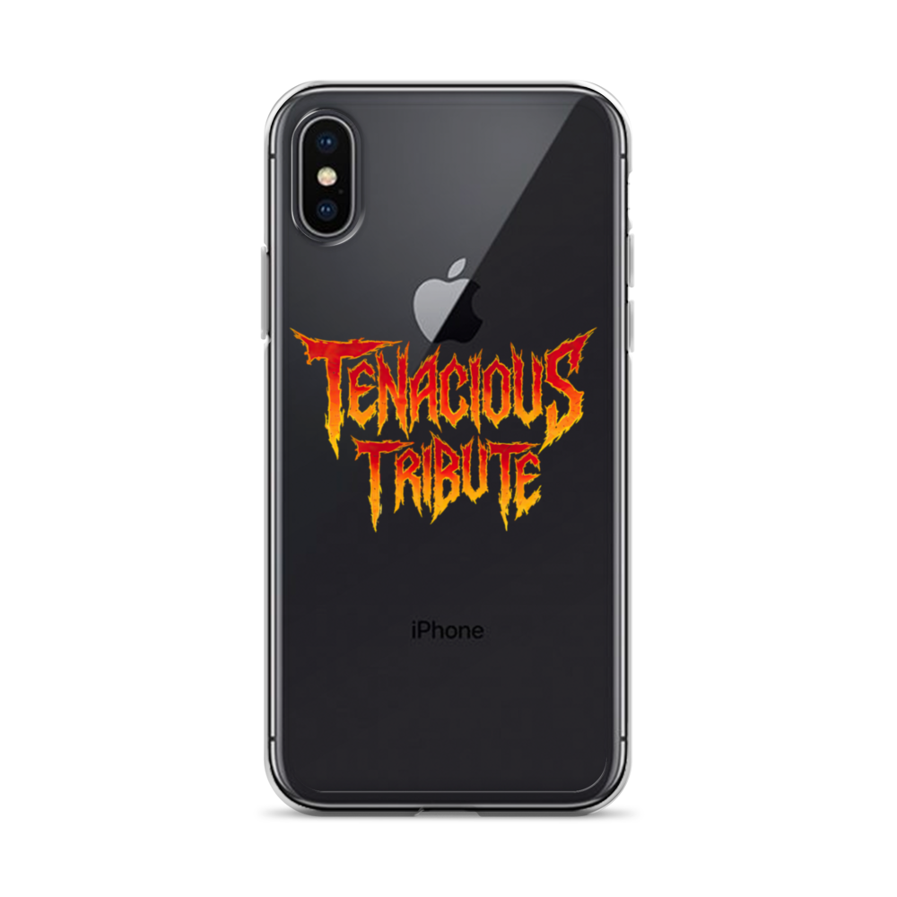 Resonance Clear Case for iPhone X/XS on phone view.