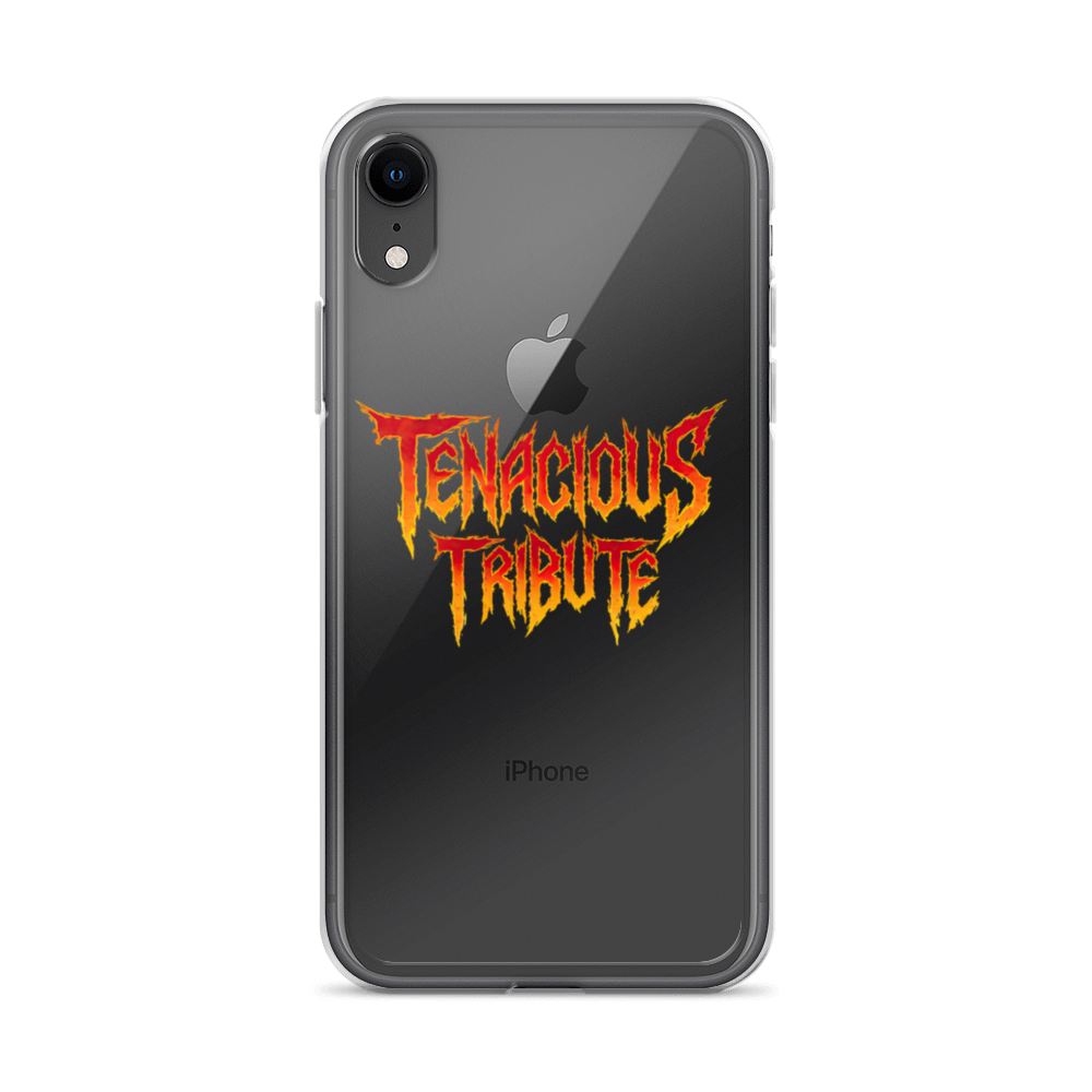 Resonance Clear Case for iPhone XR on phone view.