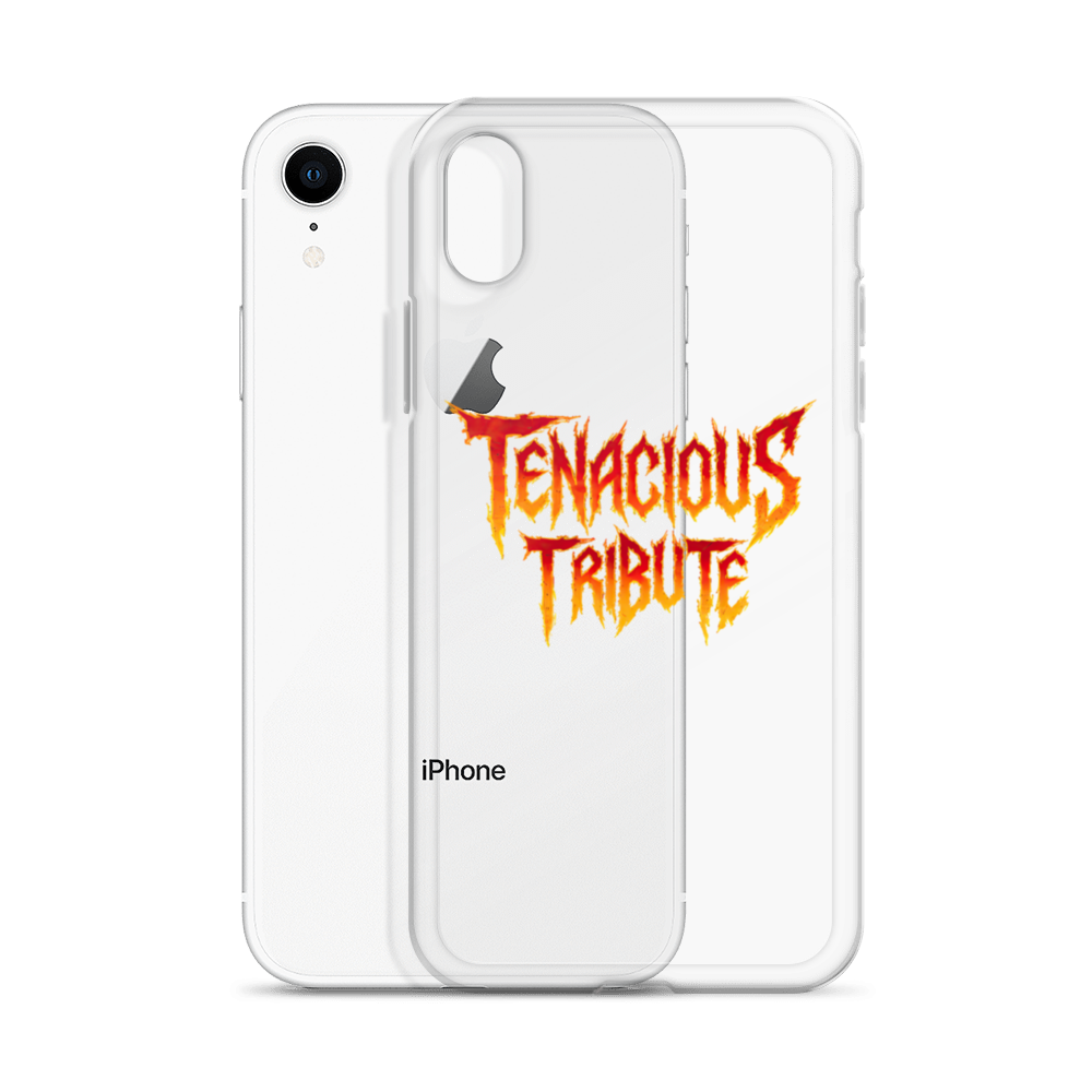 Resonance Clear Case for iPhone XR alternate with phone view.