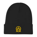 RNC Classic Beanie black front product image.